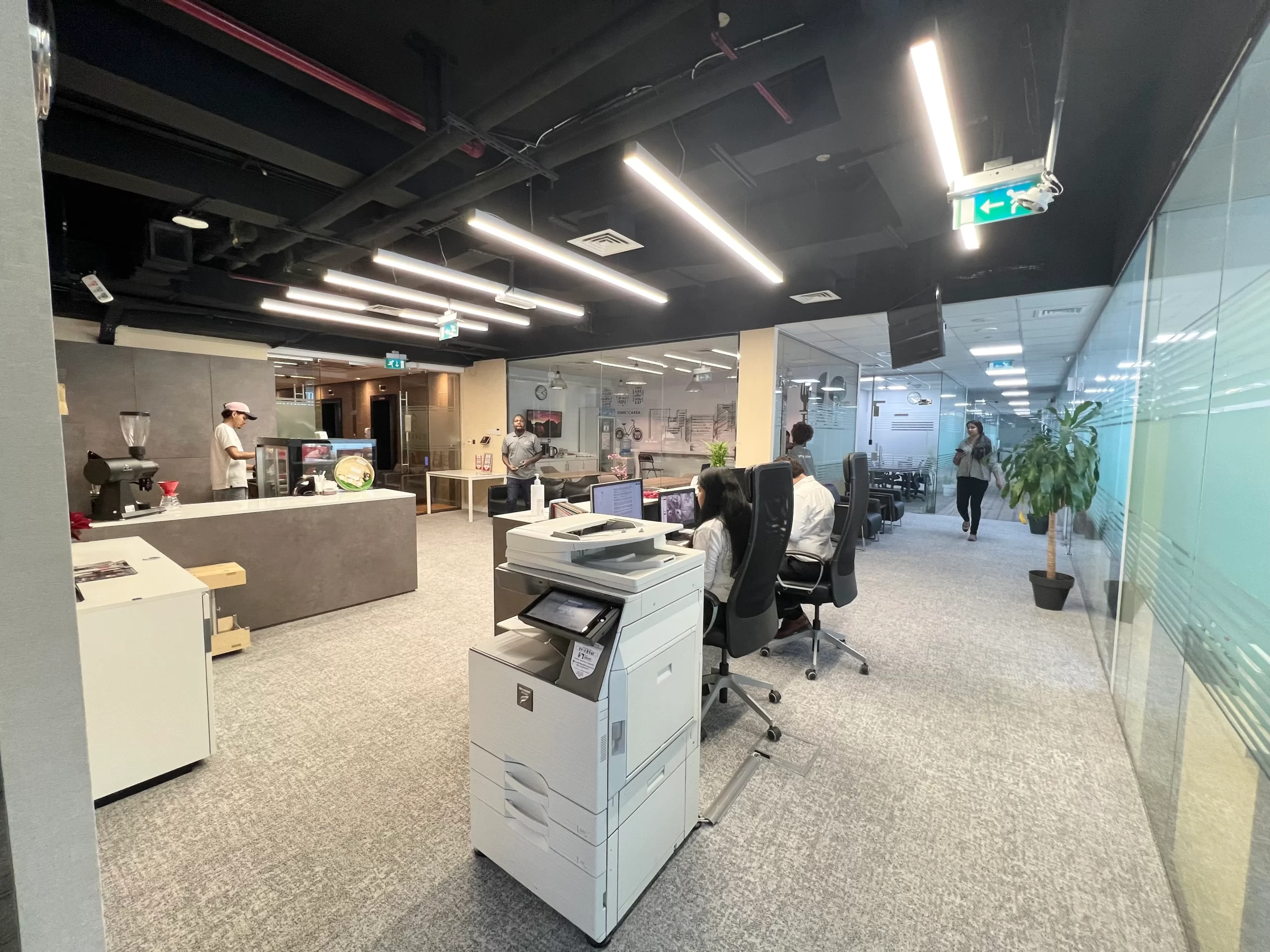 Office Reception Back