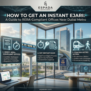 How to Get an Instant Ejari A Guide to RERA-Compliant Offices Near Dubai Metro