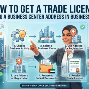 How to Get a Trade License Using a Business Center Address in Business Bay